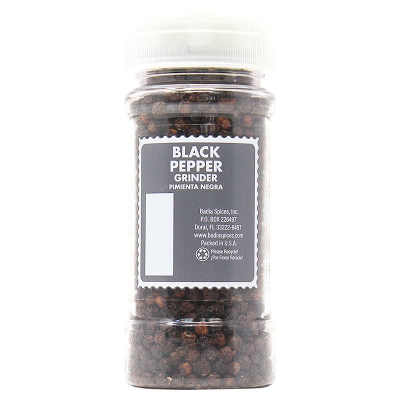 Badia Black Pepper Grinder, 2.25 oz