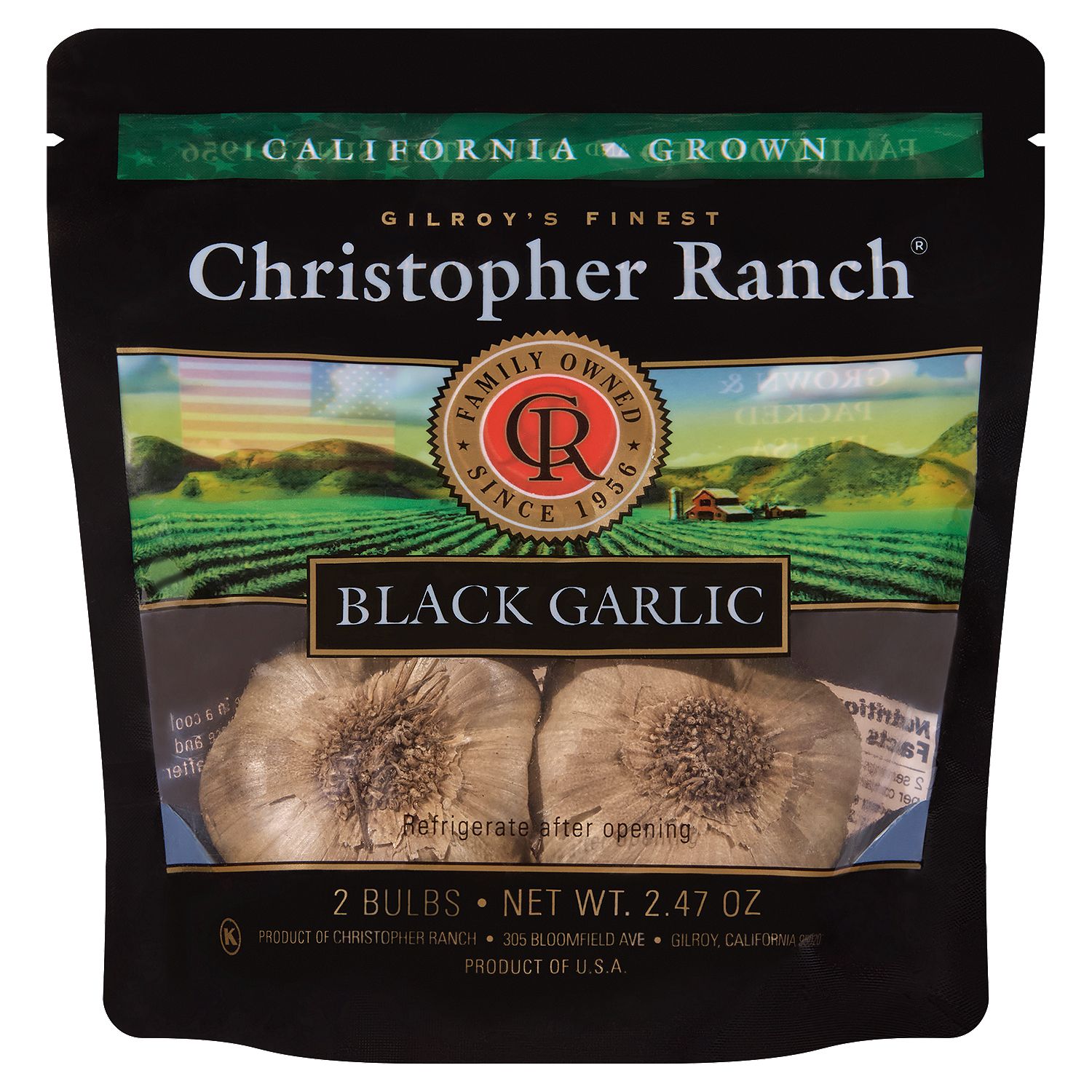 Christopher Ranch Black Garlic, 2 ct, 2.47 oz