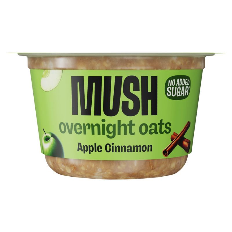 Mush Apple Cinnamon Overnight Oats, 5 oz