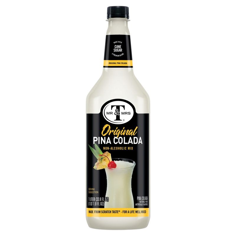 Mr &amp; Mrs T Original Pina Colada Non-Alcoholic Mix, 33.8 fl oz