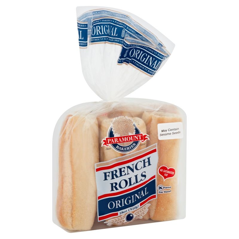 Paramount Bakeries Original French Rolls, 18 oz