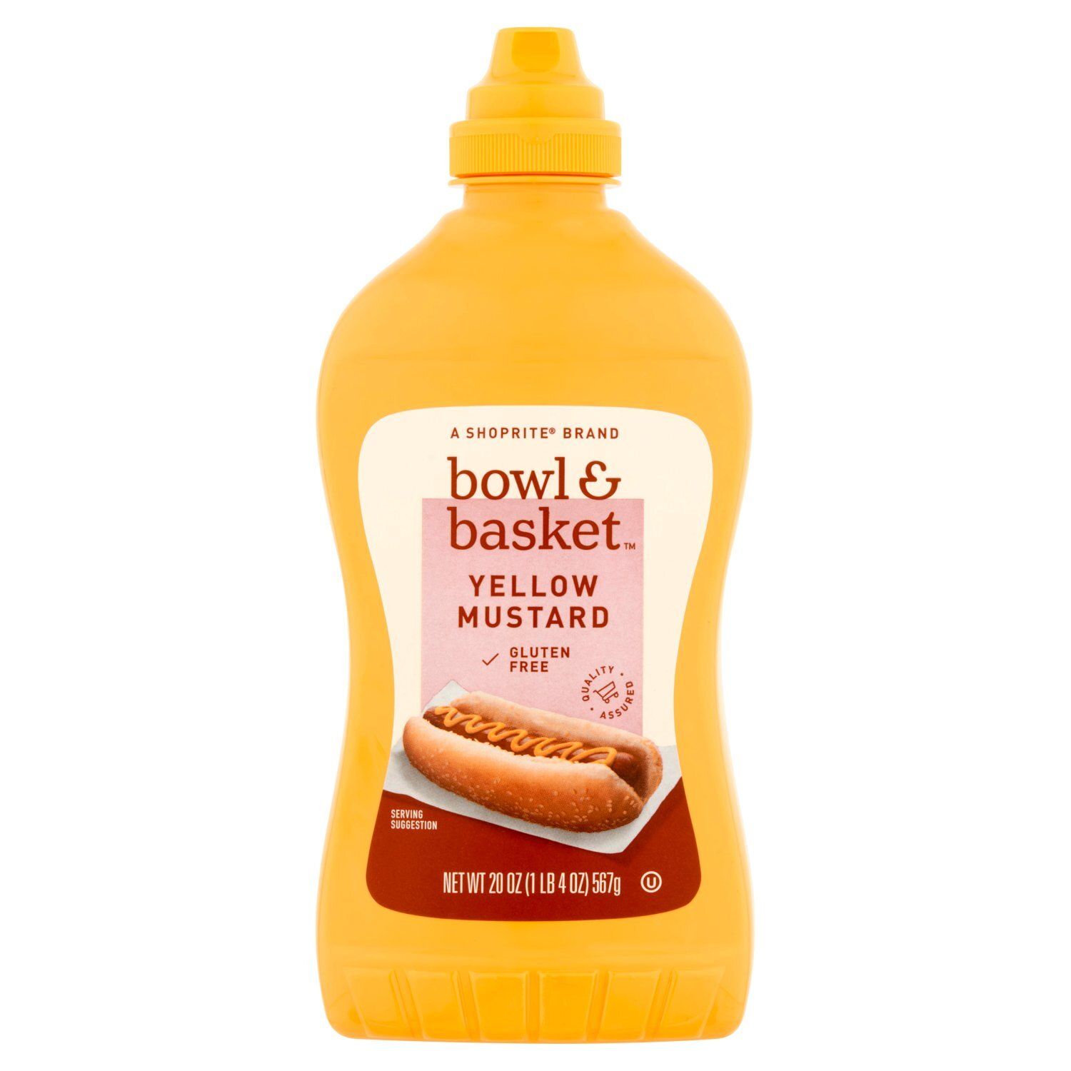 Bowl &amp; Basket Yellow Mustard, 20 oz
