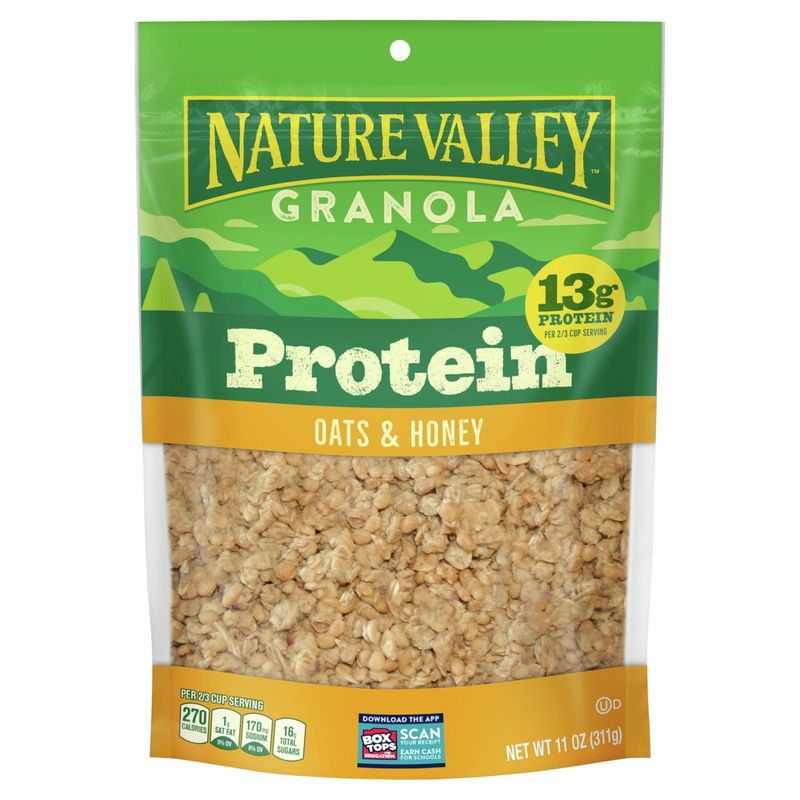 Nature Valley Protein Oats &amp; Honey Granola, 11 oz
