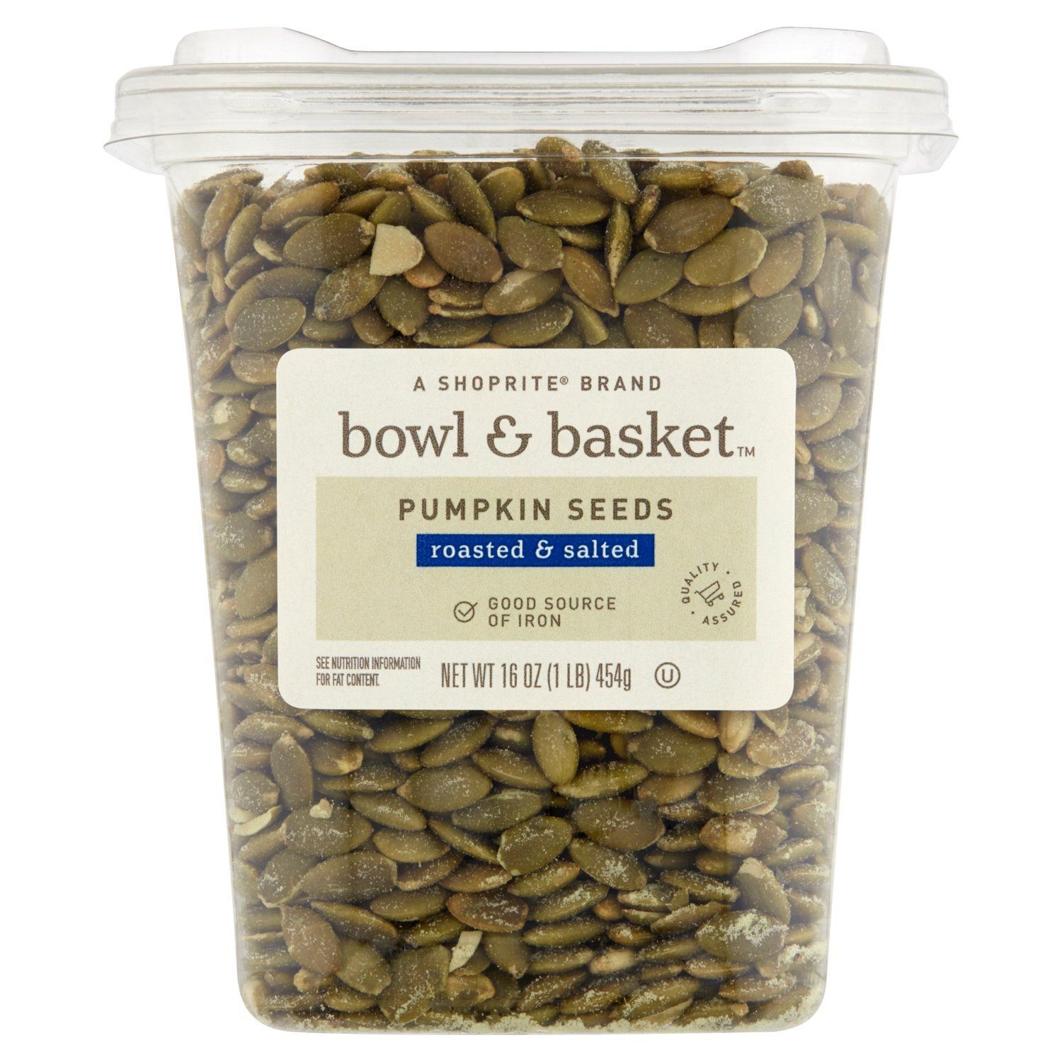 Bowl &amp; Basket Roasted &amp; Salted Pumpkin Seeds, 16 oz