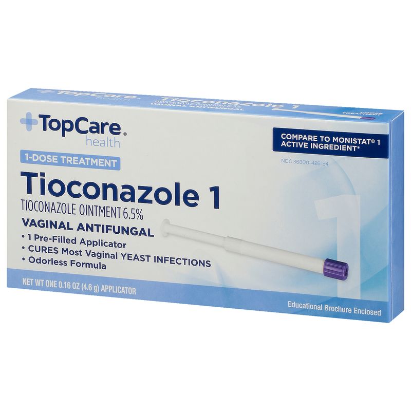TopCare Vaginal Antifungal - 1-Dose Vaginal Treatment, 0.16 oz