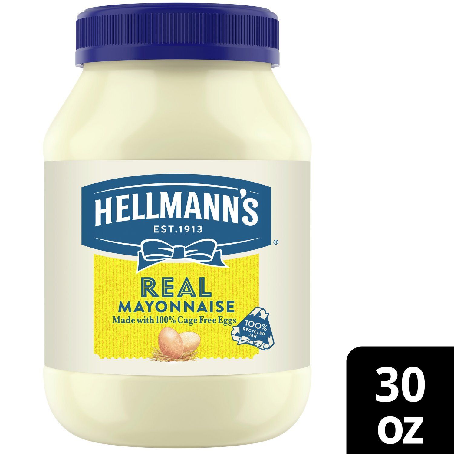 Hellmann's Real Mayonnaise, 30 fl oz
