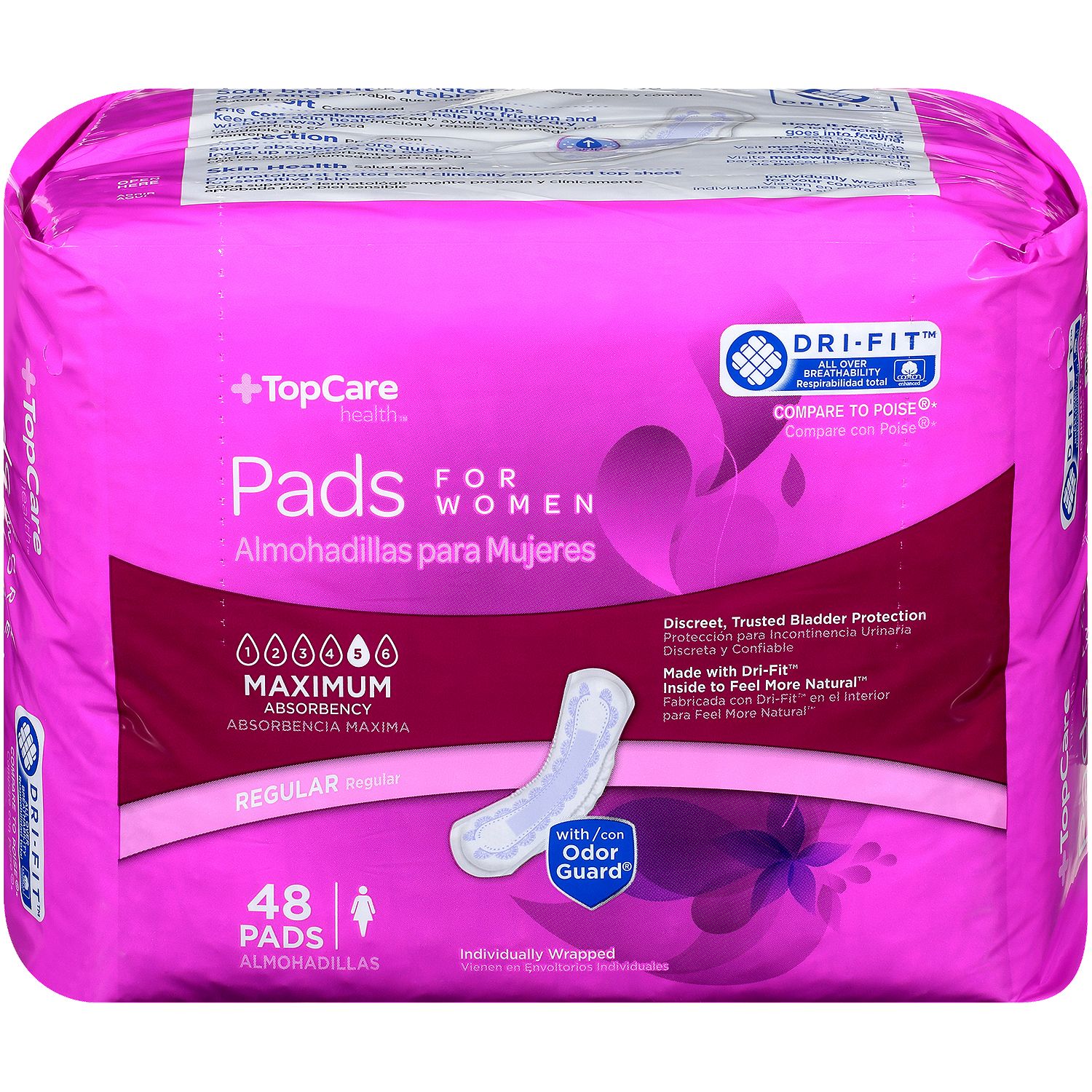 TopCare Bladder Control Pads For Women