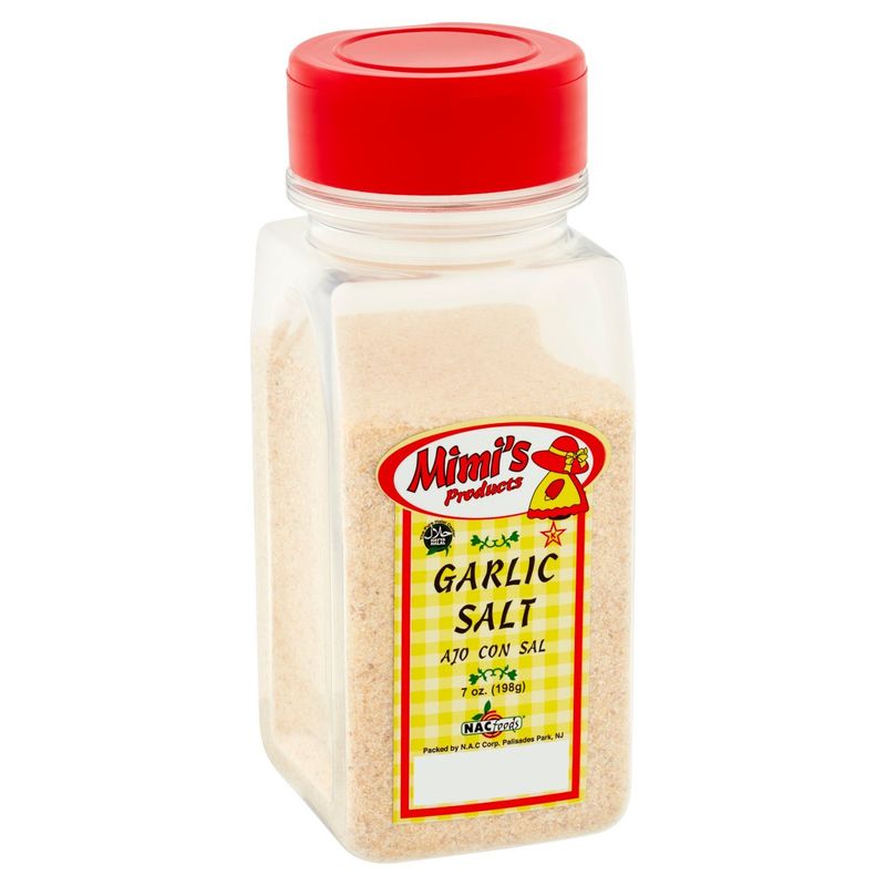 Mimi's Products Garlic Salt, 7 oz