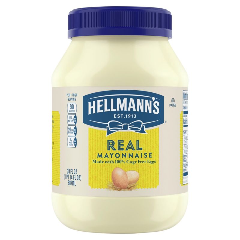 Hellmann's Real Mayonnaise, 30 fl oz