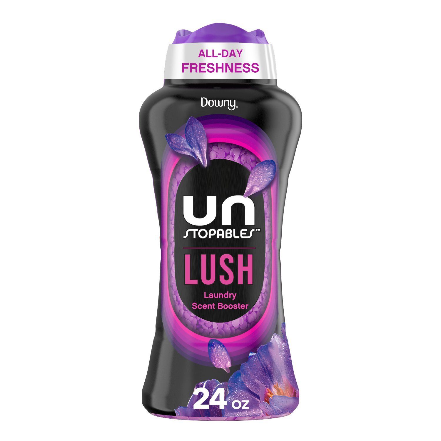 Downy Unstopables In Wash Scent Booster Beads, Lush Scent, 24 oz, Laundry Beads for Odor Protection
