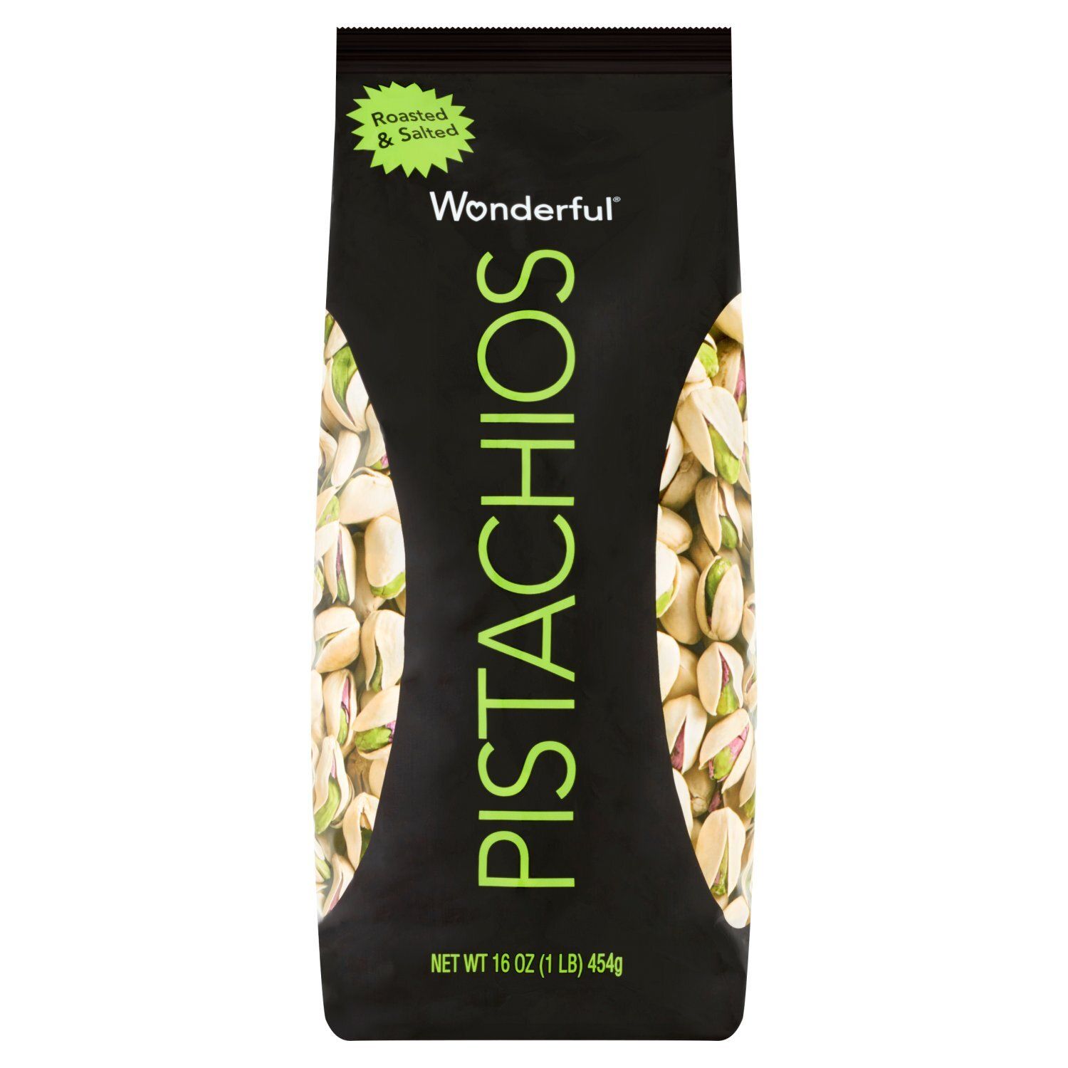 Wonderful Roasted &amp; Salted Pistachios, 16 oz