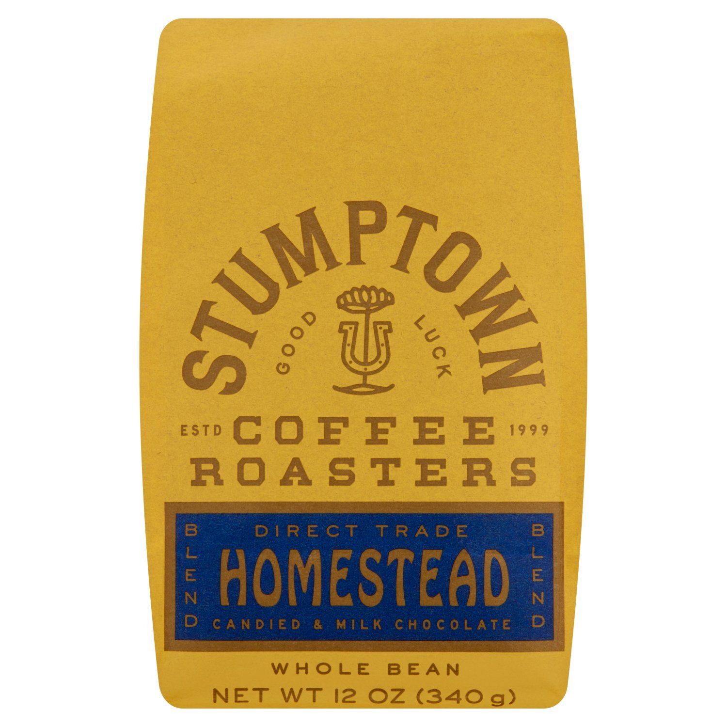 Stumptown Соffее Roasters Homestead Candied &amp; Milk Chocolate Blend Whole Bean Coffee, 12 oz