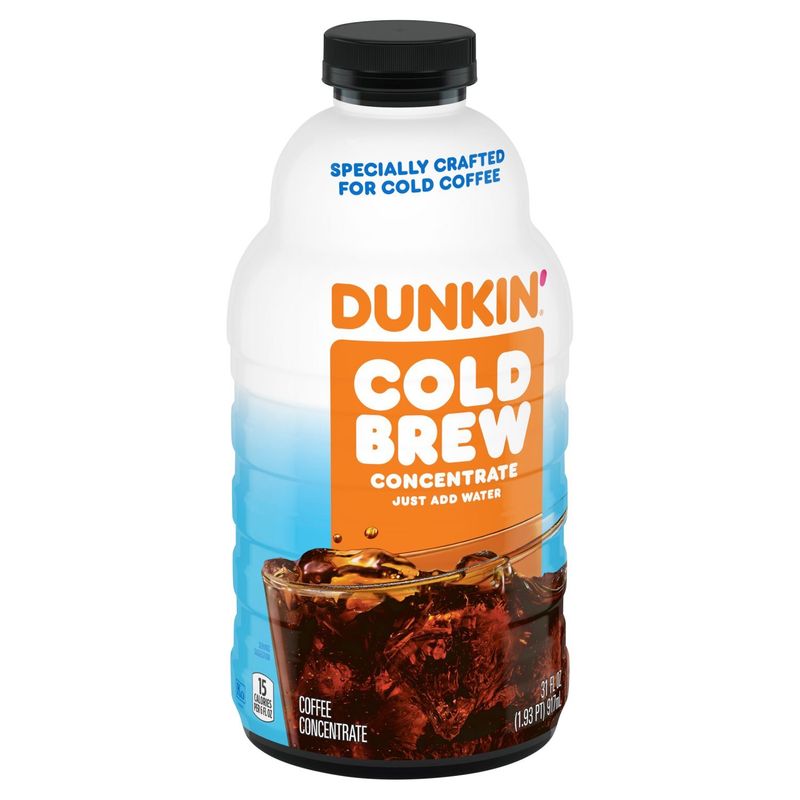Dunkin' Cold Brew Coffee Concentrate, 31 fl oz