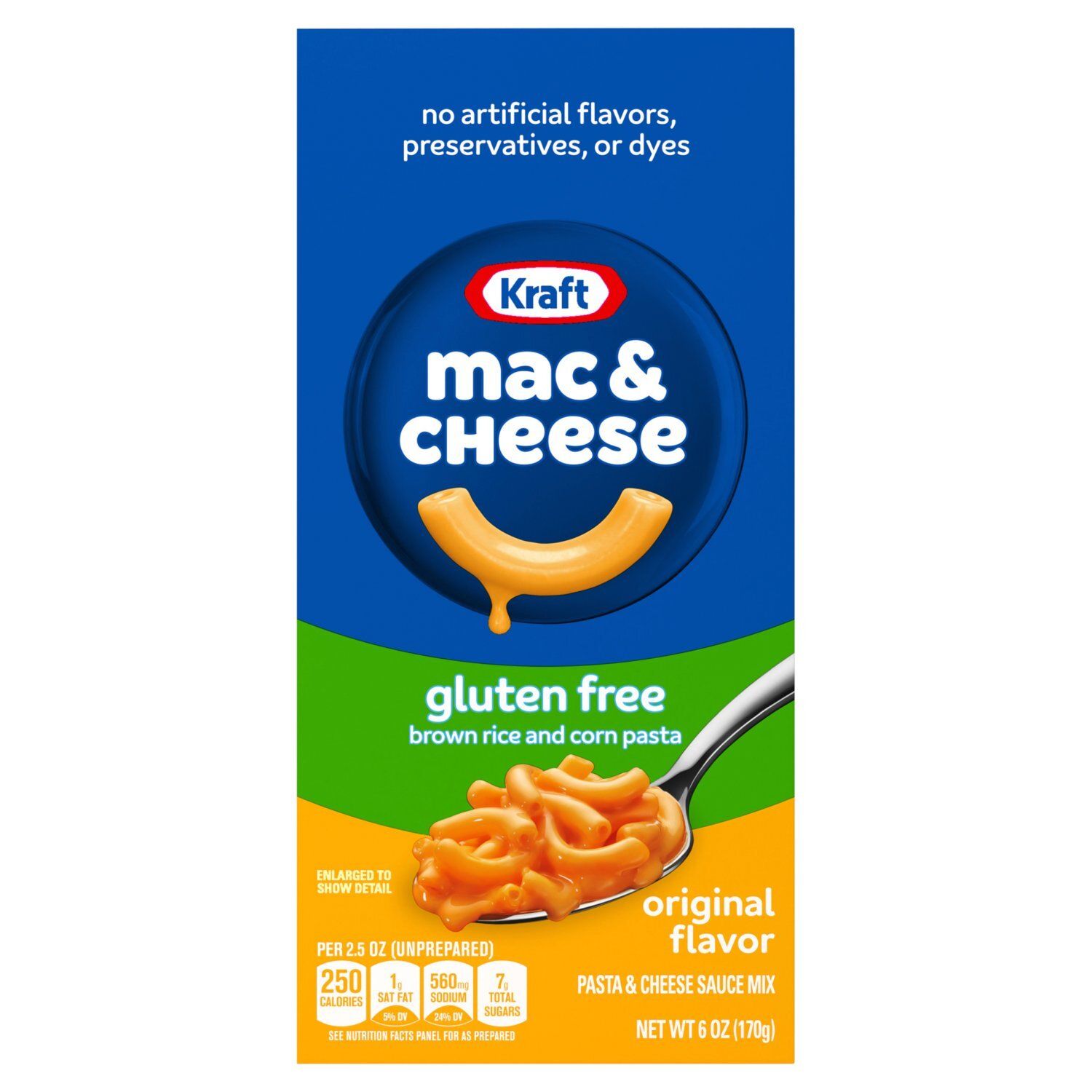 Kraft Original Flavor Pasta &amp; Cheese Sauce Mix, 6 oz
