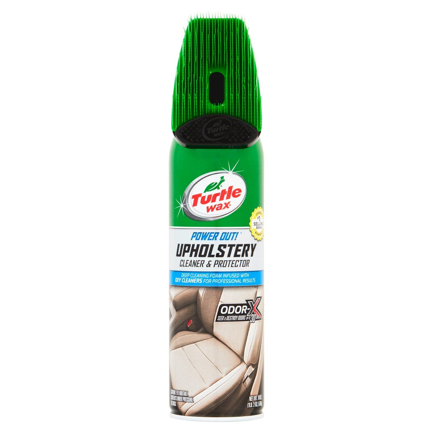 Turtle Wax Power Out! Upholstery Cleaner &amp; Protector, 18 oz