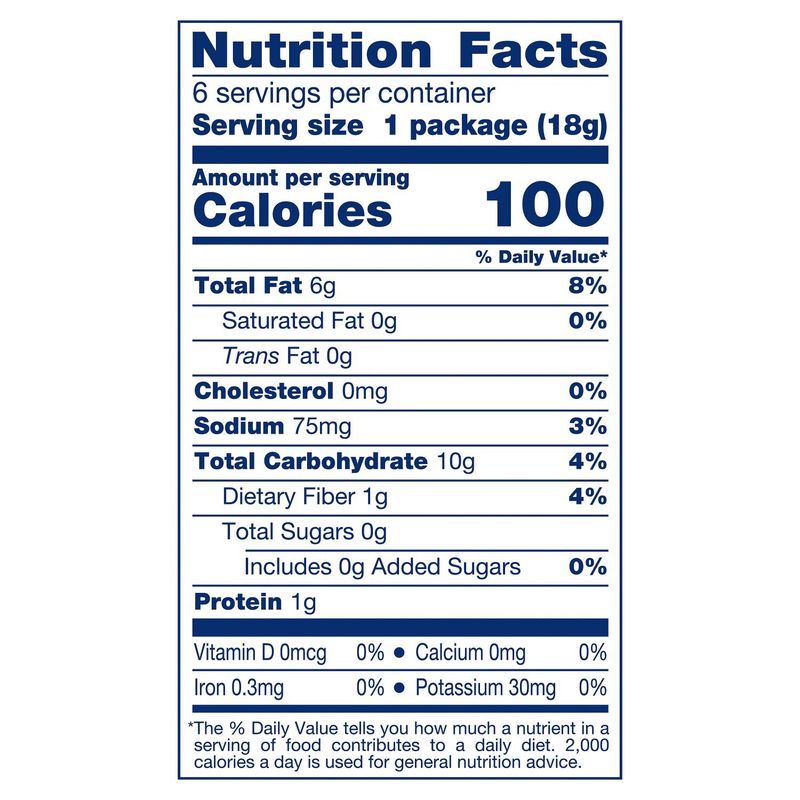 Skinny Pop Dairy Free White Cheddar Popcorn, 0.65 oz, 6 count