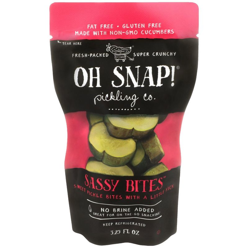 OH SNAP! Pickled Vegetables Sassy Bites 3.25 Fl Oz