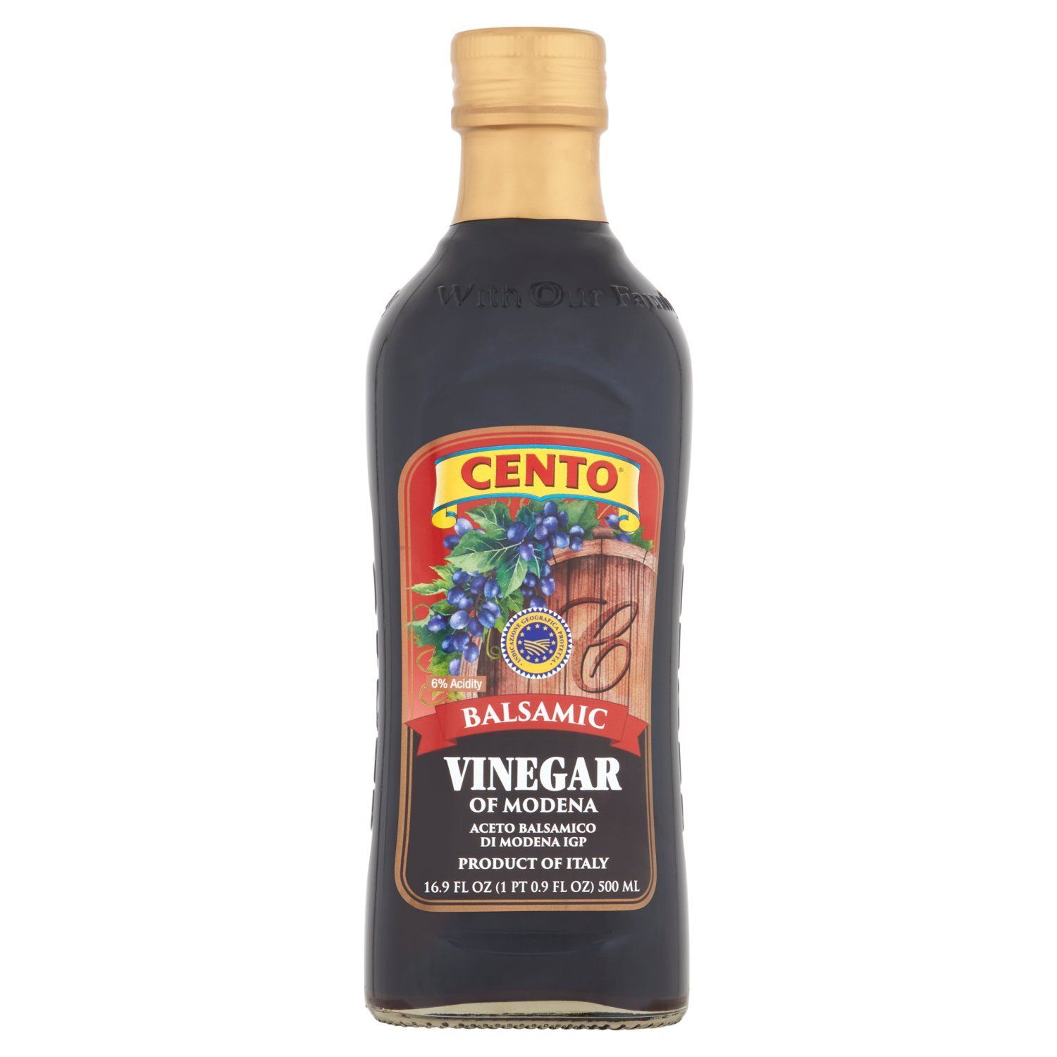 Cento Balsamic Vinegar of Modena, 16.9 fl oz
