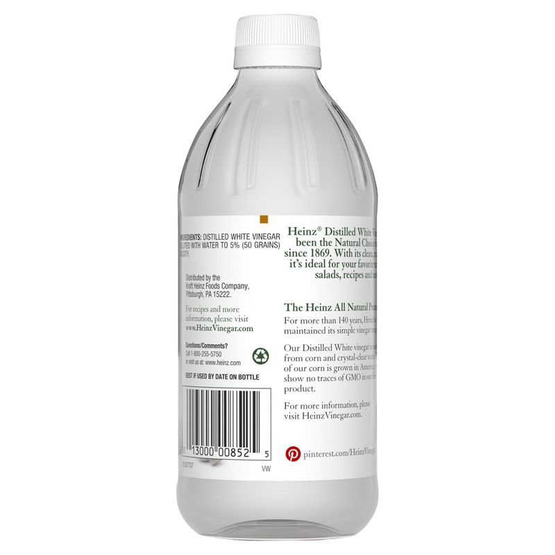 Heinz All Natural Distilled White Vinegar, 16 fl oz
