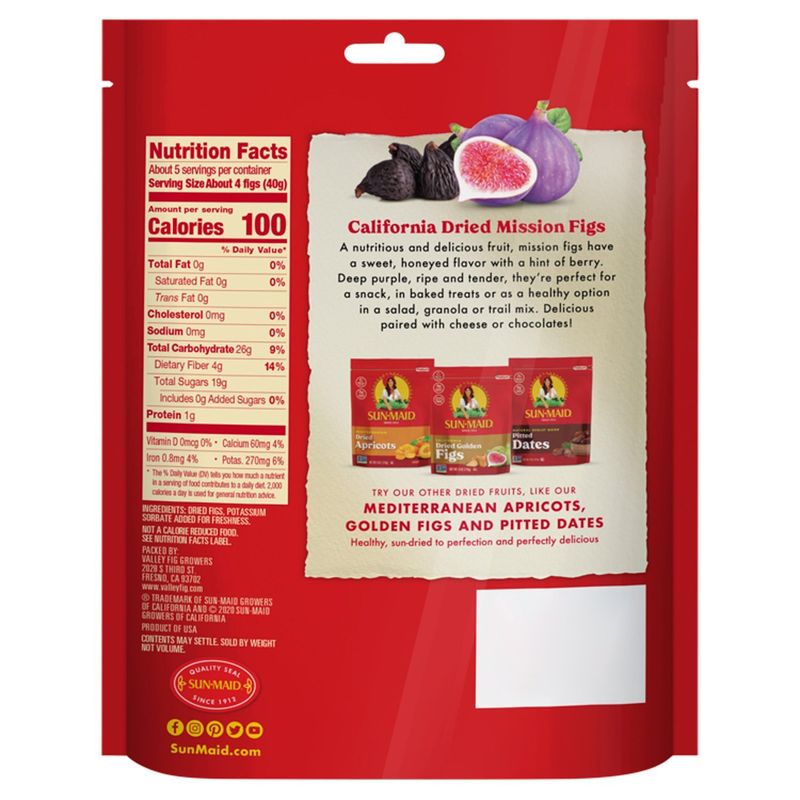 Sun-Maid California Dried Mission Figs, 7.0 oz