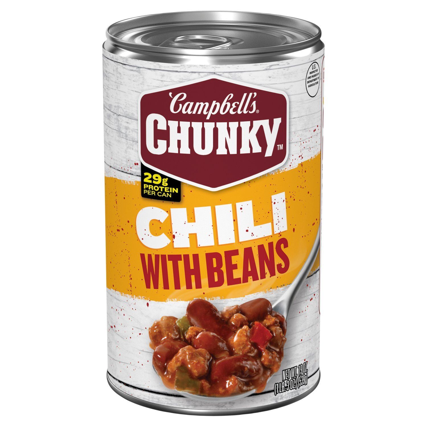 Campbell's Chunky Chili with Beans, 19 oz