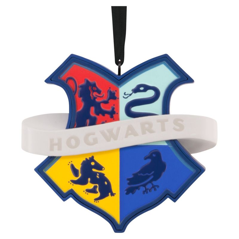 Hallmark Harry Potter Hogwarts Crest Christmas Tree Ornament