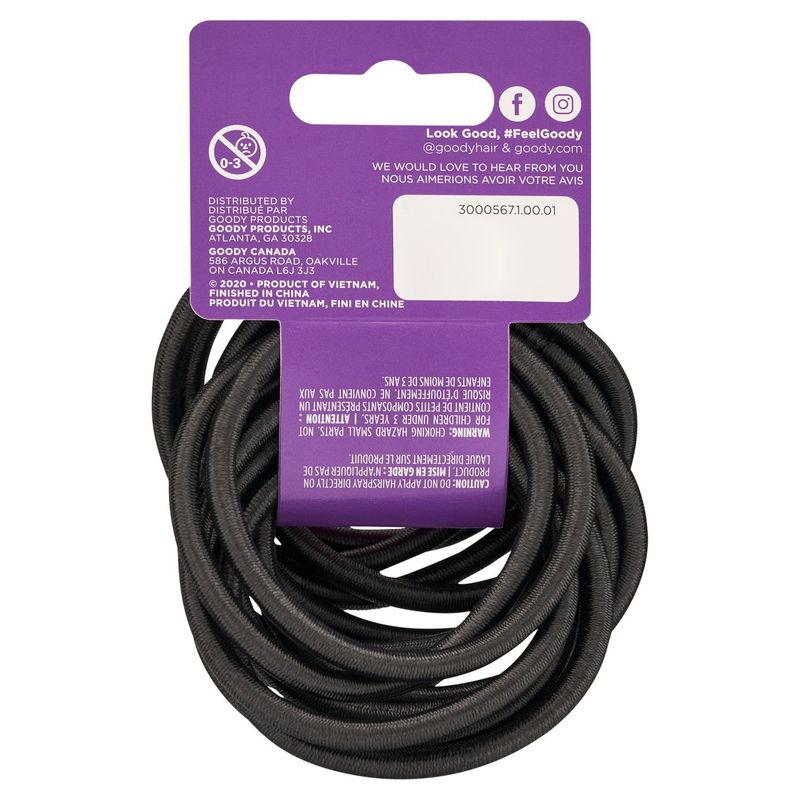 Goody Ouchless Xl Elastics, 14 count
