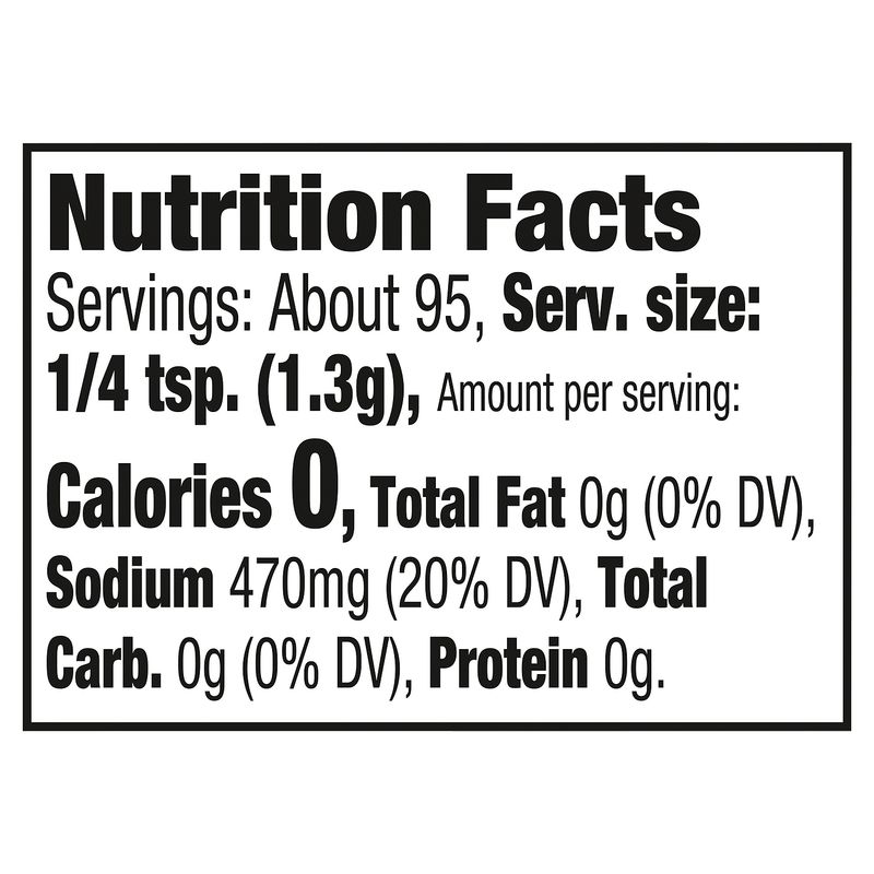 McCormick Zesty Lemon Finishing Salt Limited Edition, 4.37 oz