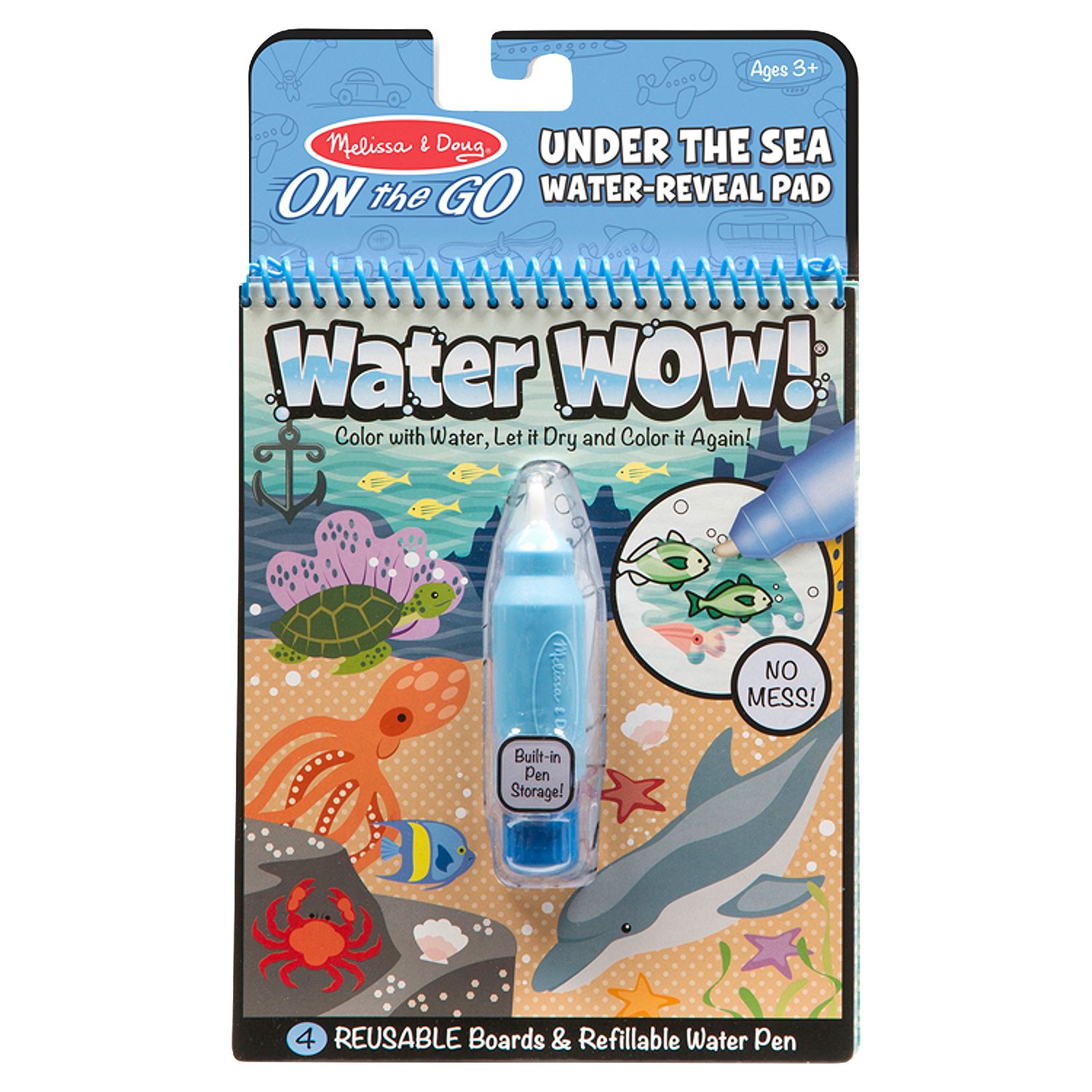 Melissa &amp; Doug Water Wow Under the Sea MCI Each