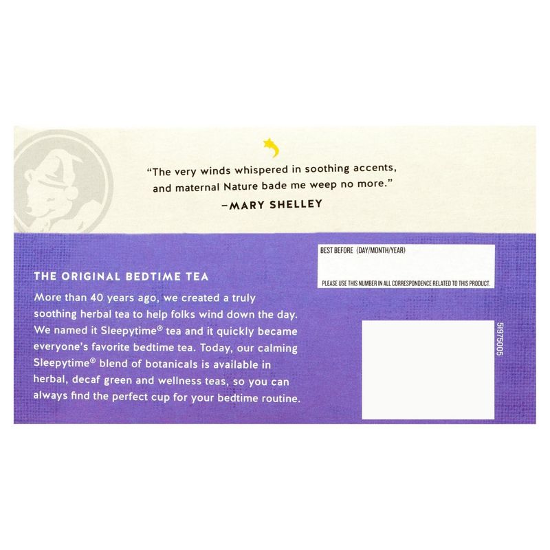 Celestial Seasonings Sleepytime Sinus Soother Wellness Tea, 20 count, 1.2 oz