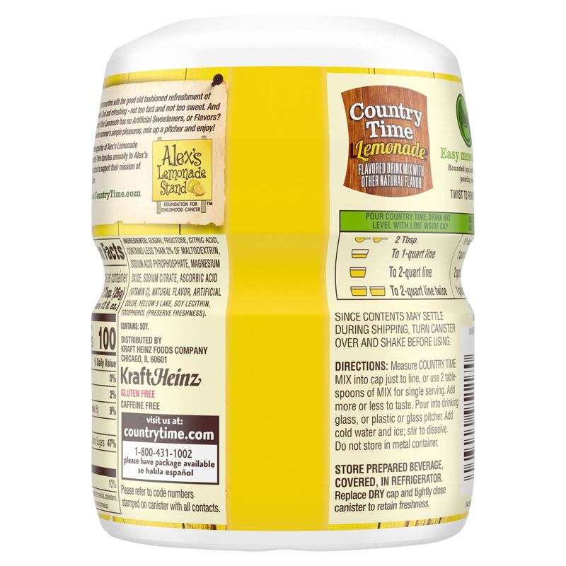 Country Time Lemonade Drink Mix, 19 oz