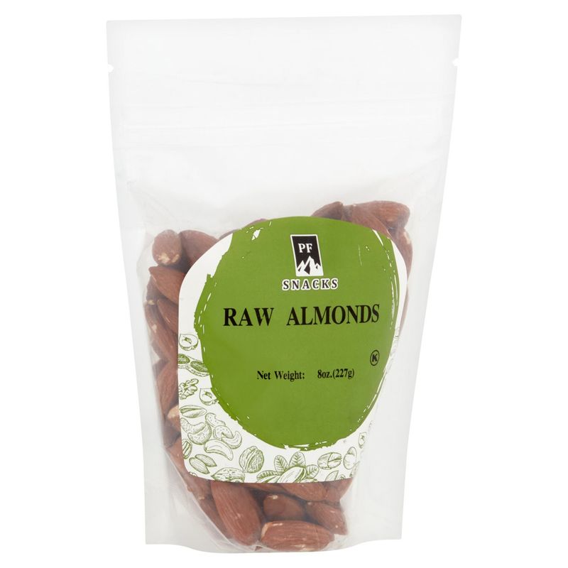 PF Snacks Raw Almonds, 8 oz