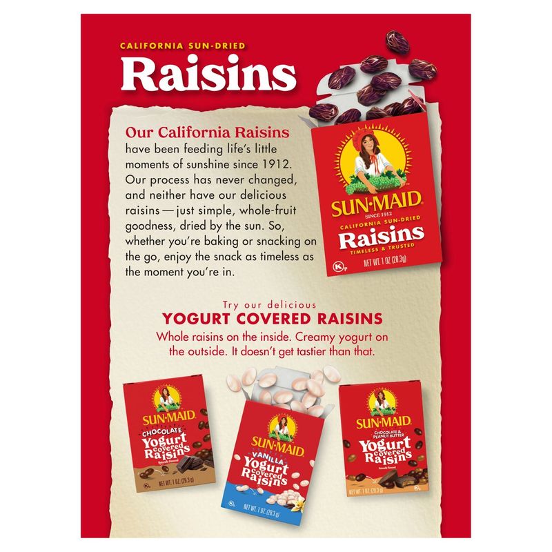 Sun-Maid California Sun-Dried Raisins, 9 oz