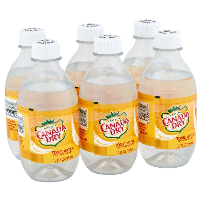 Canada Dry Tonic Water, 10 fl oz, 6 count