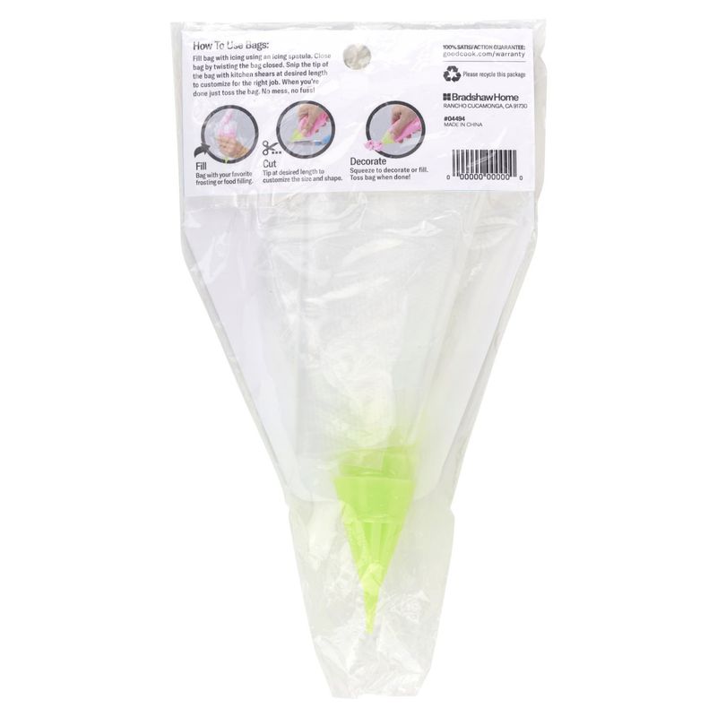 Goodcook Oodletip Star Everyday Decorating Bags, 4 count