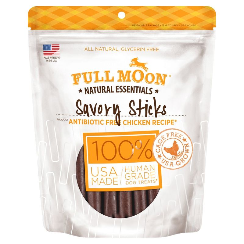 Full Moon Naturals Essentials Savory Sticks Dog Treats, 16.0 oz