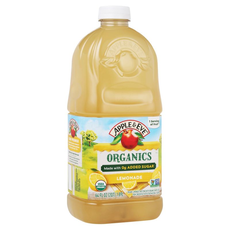 Apple &amp; Eve Organic Lemonade, 64 fl oz