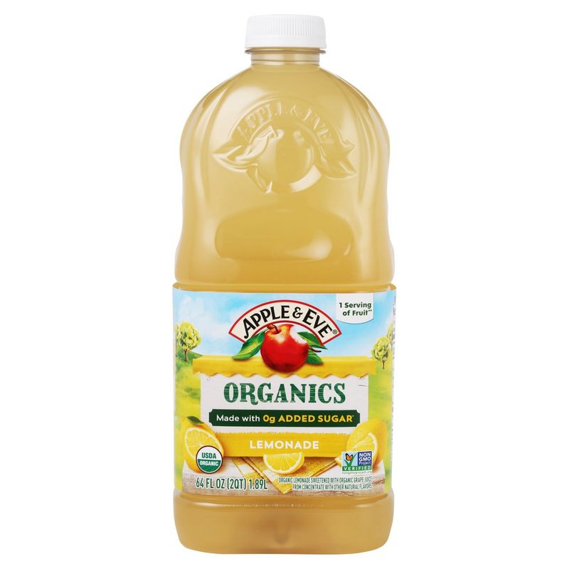 Apple &amp; Eve Organic Lemonade, 64 fl oz
