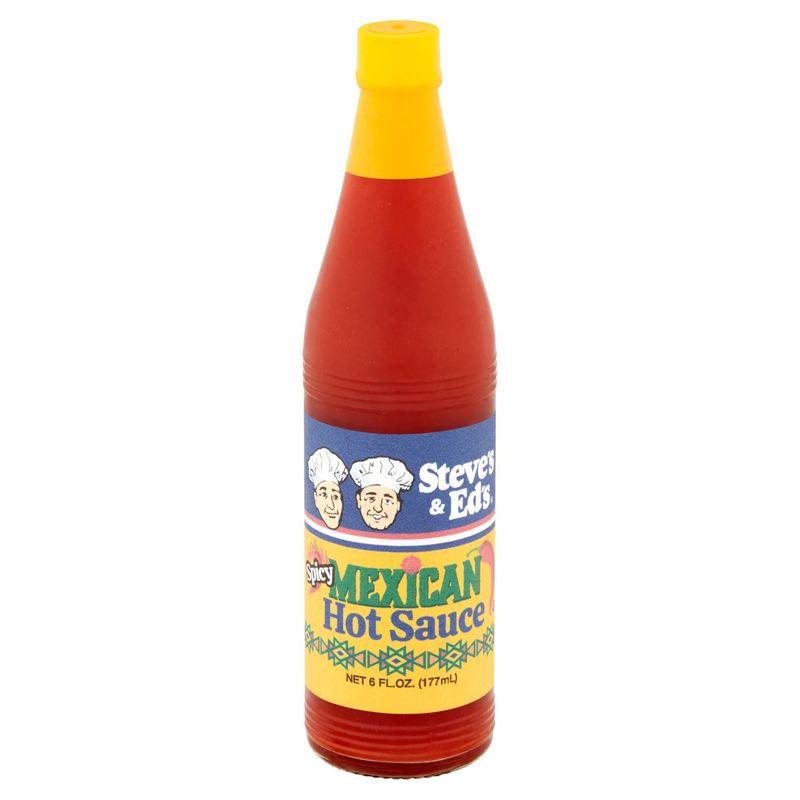 Steve's &amp; Ed's Spicy Mexican Hot Sauce, 6 fl oz