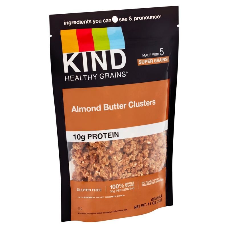 Kind Healthy Grains Almond Butter Clusters Granola, 11 oz