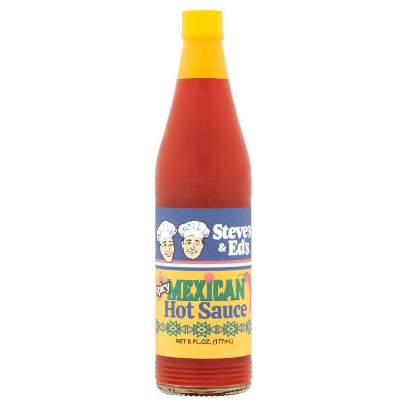 Steve's &amp; Ed's Spicy Mexican Hot Sauce, 6 fl oz