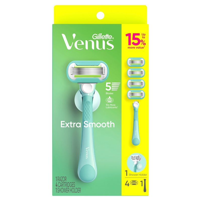 Gillette Venus Extra Smooth Razor Cartridges Shower Holder