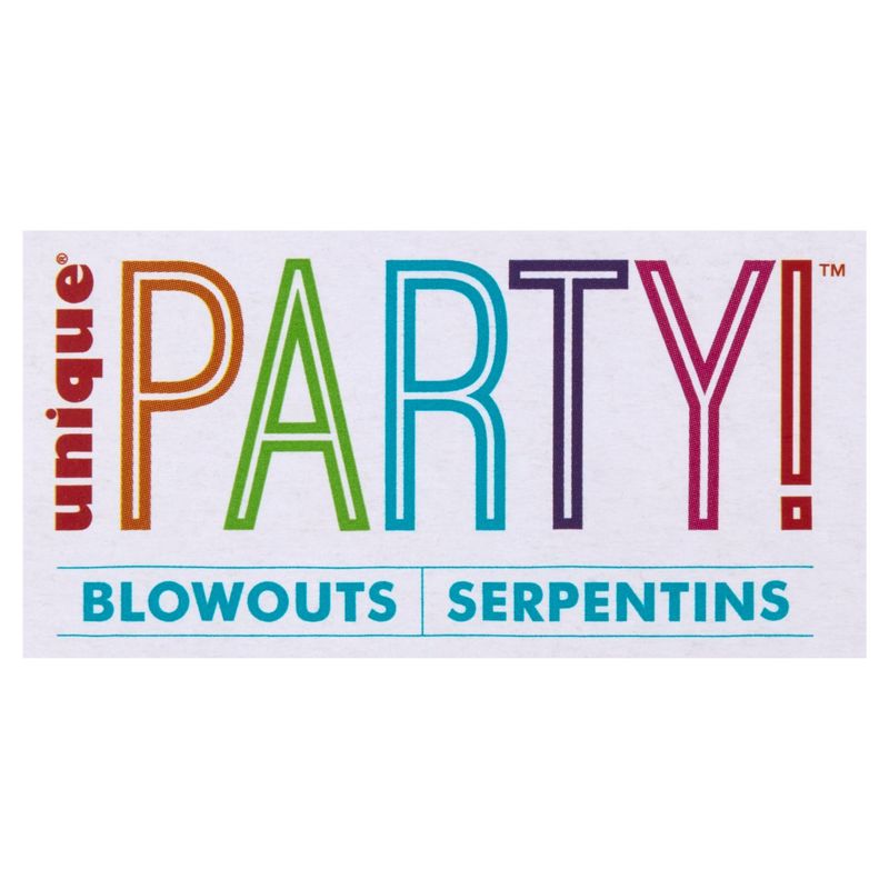 Unique Party! Blowouts, 6 count