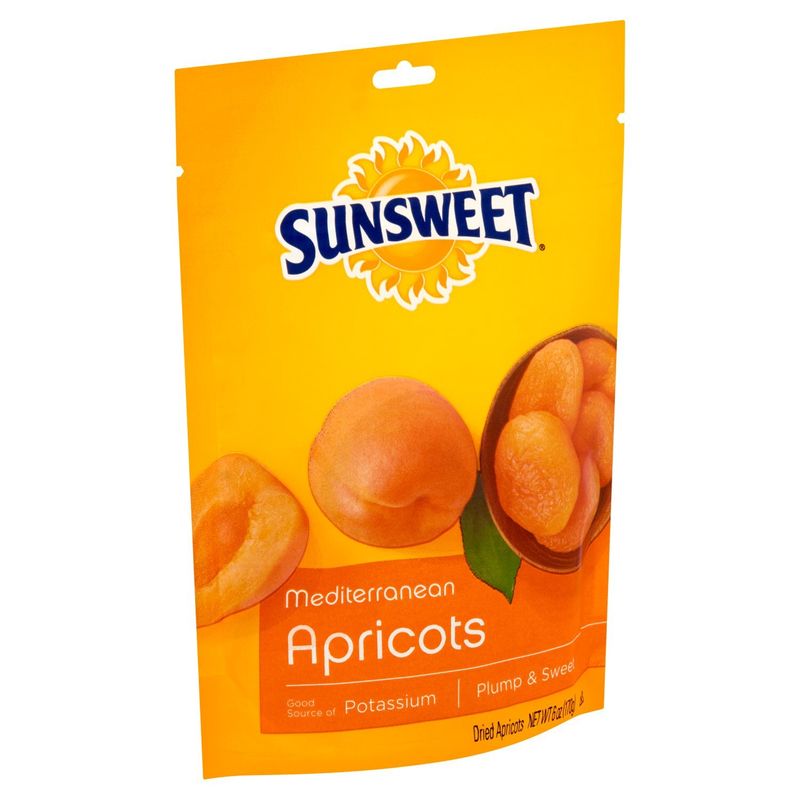 Sunsweet Mediterranean Dried Apricots, 6 oz
