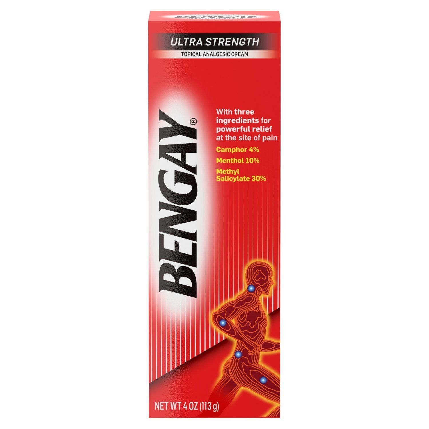 Bengay Ultra Strength Topical Analgesic Cream, 4 oz