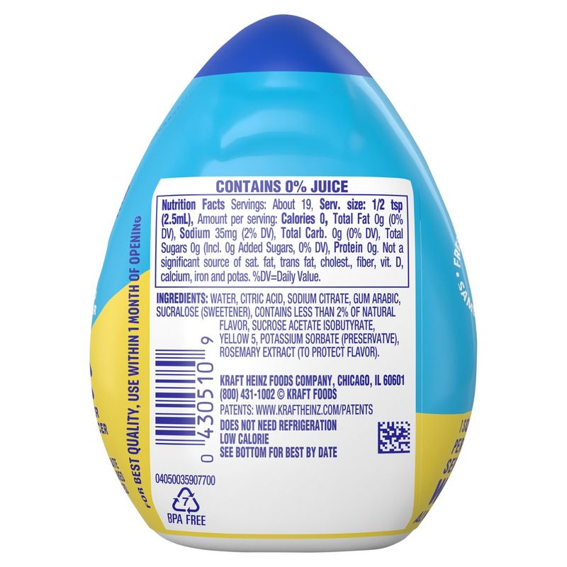 Mio Lemonade Liquid Water Enhancer, 1.62 fl oz