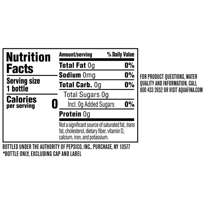 Aquafina Purified Drinking Water 20 Fl Oz