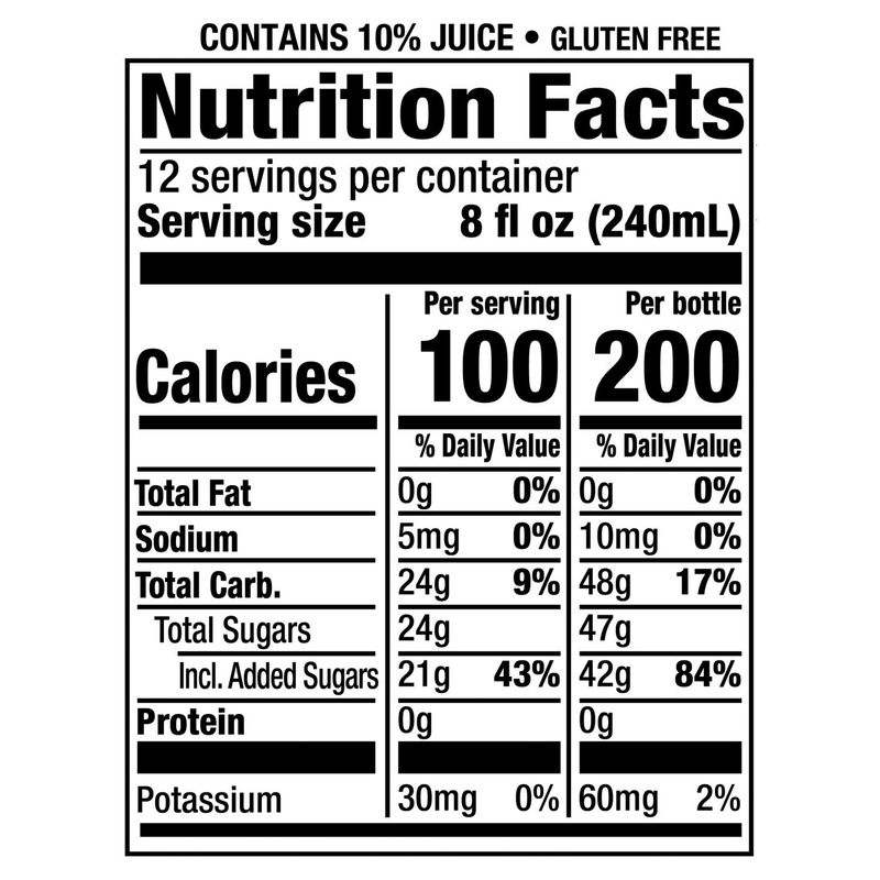 Snapple Apple Juice Drink, 6 count