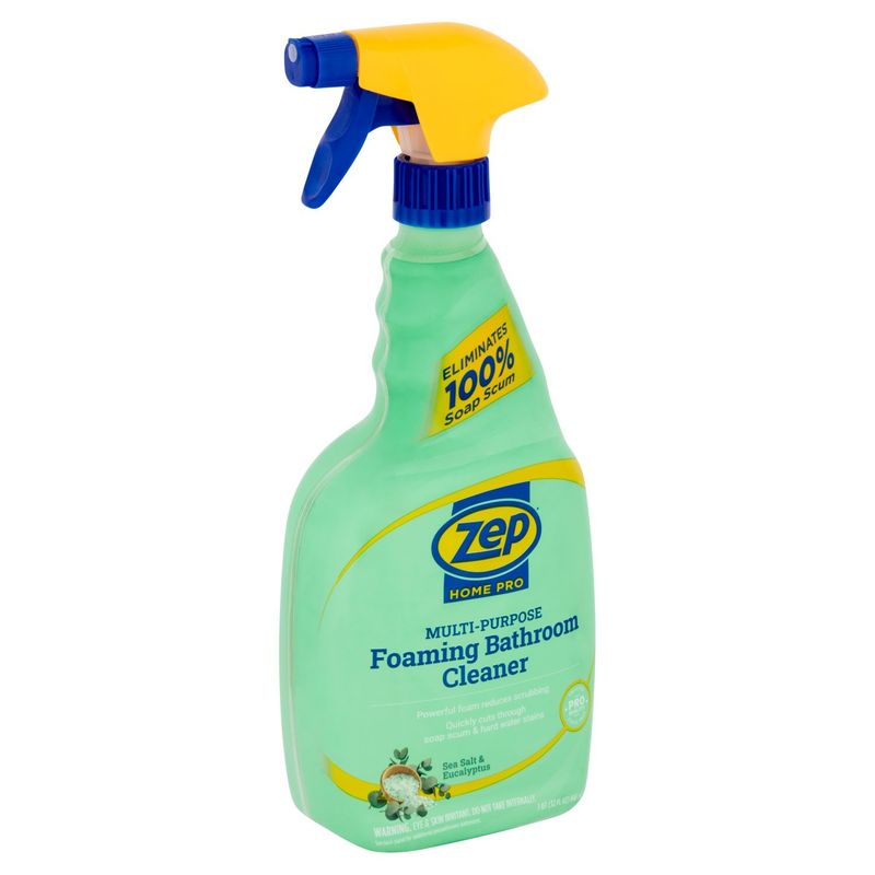 Zep Home Pro Multi-Purpose Sea Salt &amp; Eucalyptus Foaming Bathroom Cleaner, 32 fl oz