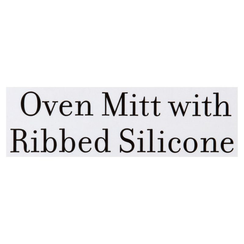Ritz Oven Mitt with Ribbed Silicone, Putty